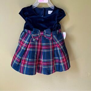 Baby Girls Holiday Dress, 9-12 months, NWT